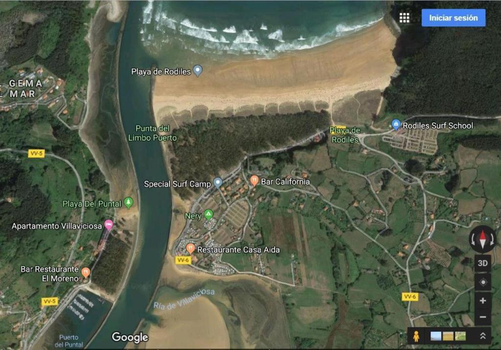 Playa Del Puntal I Villaviciosa Primera Linea Playa 外观 照片